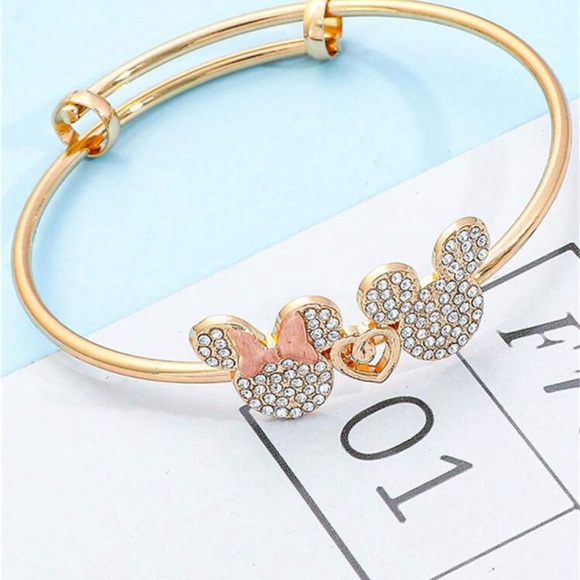 Minnie & Mickey bracelet, New - Picture 3 of 4